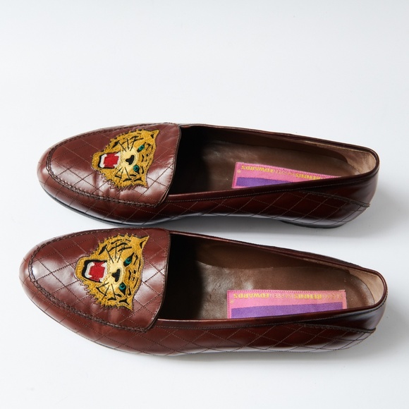 80s - SUSAN BENNIS - WARREN EDWARDS - Loafer - Men\'s - 10.5 - Brown Leather